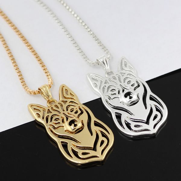 selling alaska husky pet dog necklace female pendant male and female lovers clavicle chain, Silver
selling alaska husky pet dog necklace female pendant male and female lovers clavicle chain, Silver
