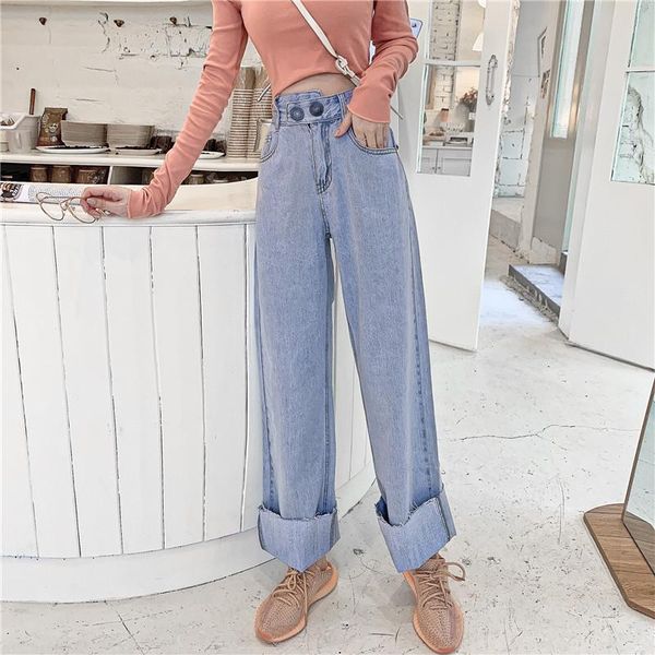 women's jeans streetwear vintage solid blue black button zipper high waist loose wide straight denim cowboy fashion pant boyfriend long
women's jeans streetwear vintage solid blue black button zipper high waist loose wide straight denim cowboy fashion pant boyfriend long