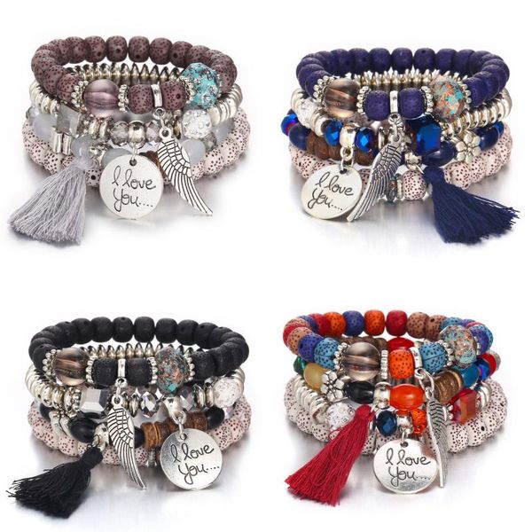 charm bracelets trendy boho crystal opal beads tassels bracelet for women 2021 wing round pendant charms multilayer chain vintage ethnic jew, Golden;silver
charm bracelets trendy boho crystal opal beads tassels bracelet for women 2021 wing round pendant charms multilayer chain vintage ethnic jew, Golden;silver