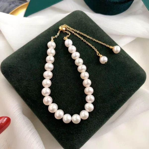 bangle the manufacturer directly provides freshwater pearl bracelet, feminine drawstring, convenient hand jewelry wholesale, Black
bangle the manufacturer directly provides freshwater pearl bracelet, feminine drawstring, convenient hand jewelry wholesale, Black