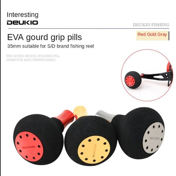 deukio eva grip fishing reel accessories suitable for s/d spinning wheel drum lei qiang diy modification handl baitcasting reels
deukio eva grip fishing reel accessories suitable for s/d spinning wheel drum lei qiang diy modification handl baitcasting reels