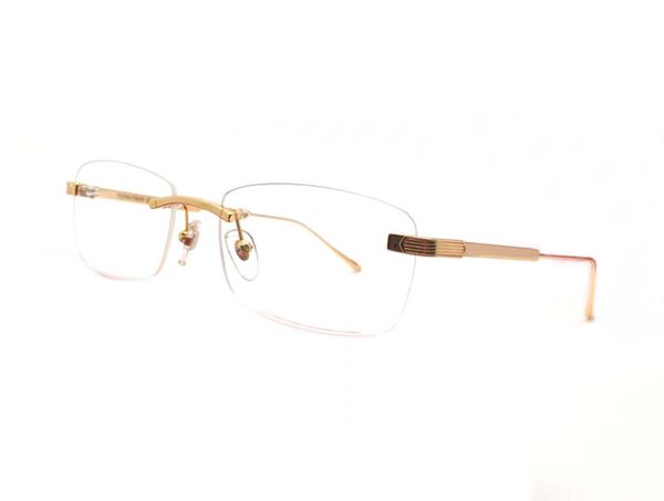 new fashion design optical glasses 0011 square frame rimless simple and versatile style transparent lens can be prescription clear lenses, Black
new fashion design optical glasses 0011 square frame rimless simple and versatile style transparent lens can be prescription clear lenses, Black