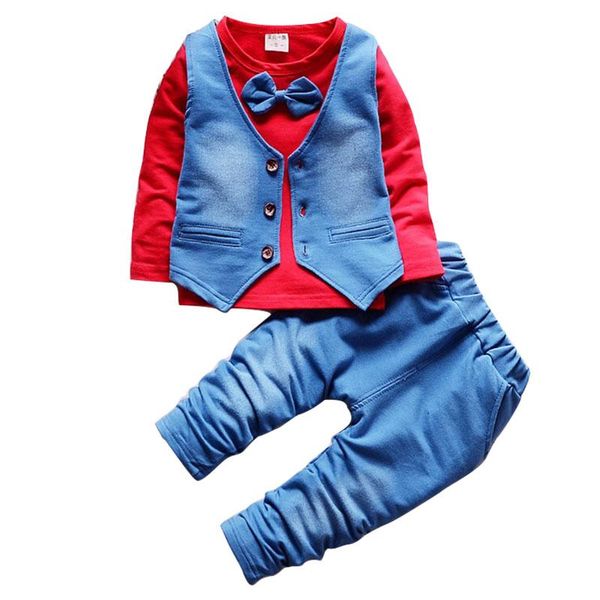 clothing sets 1-4yrs kids clothes spring autumn warm baby boys kid long sleeve gentleman suits children shirt+pants 2pcs, White
clothing sets 1-4yrs kids clothes spring autumn warm baby boys kid long sleeve gentleman suits children shirt+pants 2pcs, White