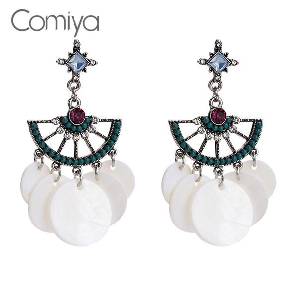 dangle & chandelier comiya ethnic earrings for women geometric pattern vintage jewelry zinc alloy rhinestone mosaic big drop earring bijoux, Silver
dangle & chandelier comiya ethnic earrings for women geometric pattern vintage jewelry zinc alloy rhinestone mosaic big drop earring bijoux, Silver