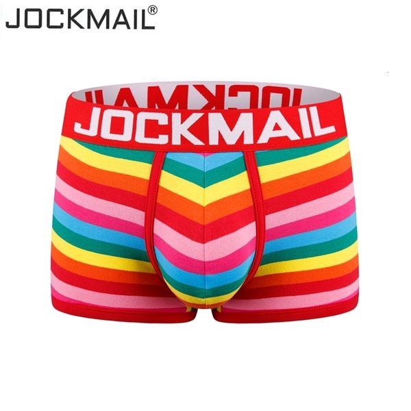jockmail boxer men underwear cotton striped rainbow fashion young boxershorts underwear low waist breathable panties, Black;white
jockmail boxer men underwear cotton striped rainbow fashion young boxershorts underwear low waist breathable panties, Black;white