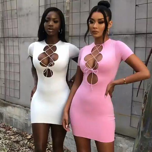fashion hollow out short sleeve bodycon dress 2021 woman slim elegant summer girls short dress, Black;gray
fashion hollow out short sleeve bodycon dress 2021 woman slim elegant summer girls short dress, Black;gray