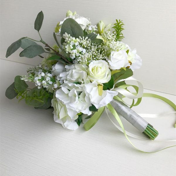 green white series silk cloth imitation flower bride bouquet wedding decorative bridesmaid flowers & wreaths
green white series silk cloth imitation flower bride bouquet wedding decorative bridesmaid flowers & wreaths
