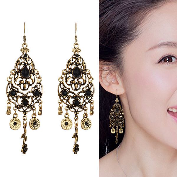 bohemian ethnic hollow geometric earrings for women flower tassel waterdrop rhinestone drop dangle earrings indian jewelry, Silver
bohemian ethnic hollow geometric earrings for women flower tassel waterdrop rhinestone drop dangle earrings indian jewelry, Silver