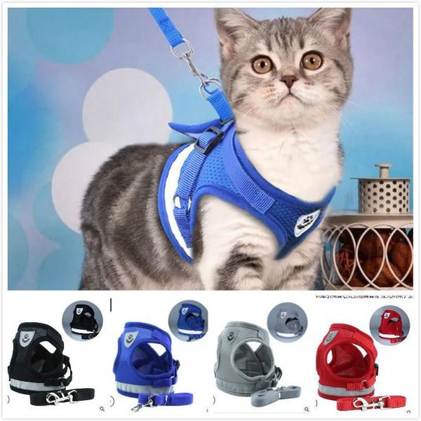 dog collars & leashes 2021 pet cat mesh adjustable harness vest walking lead leash puppy dogs collar
dog collars & leashes 2021 pet cat mesh adjustable harness vest walking lead leash puppy dogs collar