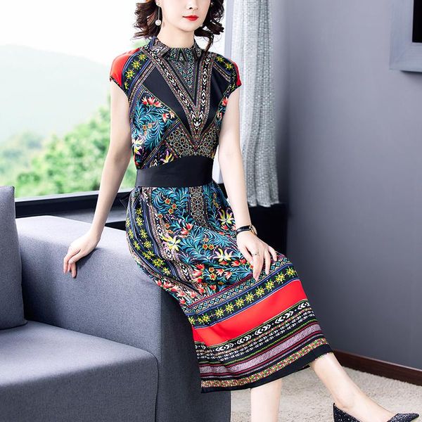 casual dresses women vintage bodycon print midi 2021 summer floral 4xl plus size mulberry silk dress elegant party vestidos, Black;gray
casual dresses women vintage bodycon print midi 2021 summer floral 4xl plus size mulberry silk dress elegant party vestidos, Black;gray