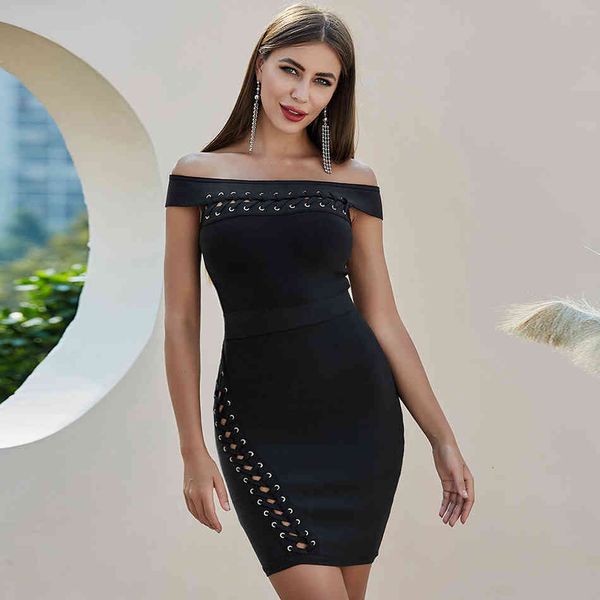 romper adyce summer bandage women vestidos black off shoulder hollow out bodycon club celebrity runway party dress, Black;white
romper adyce summer bandage women vestidos black off shoulder hollow out bodycon club celebrity runway party dress, Black;white