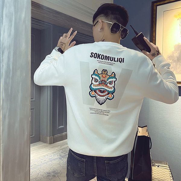 mens sweater boys' sweater ins bf lazy autumn jacket trend versatile coat 2021 new fashion, Black
mens sweater boys' sweater ins bf lazy autumn jacket trend versatile coat 2021 new fashion, Black