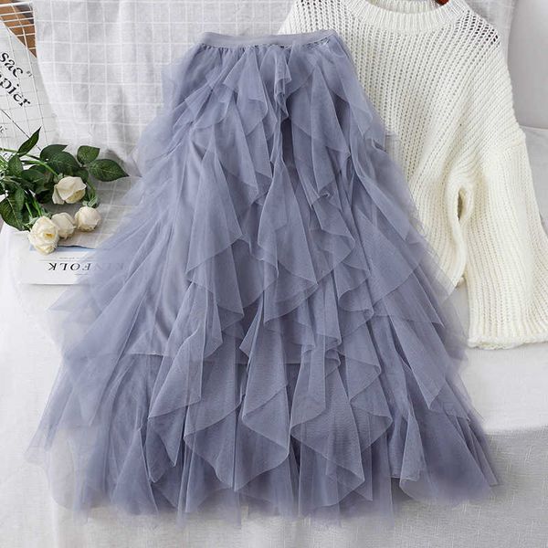 women girls cute pink layered mesh cake skirt tulle tutu long skirts spring summer gothic style black a-line 210601
women girls cute pink layered mesh cake skirt tulle tutu long skirts spring summer gothic style black a-line 210601