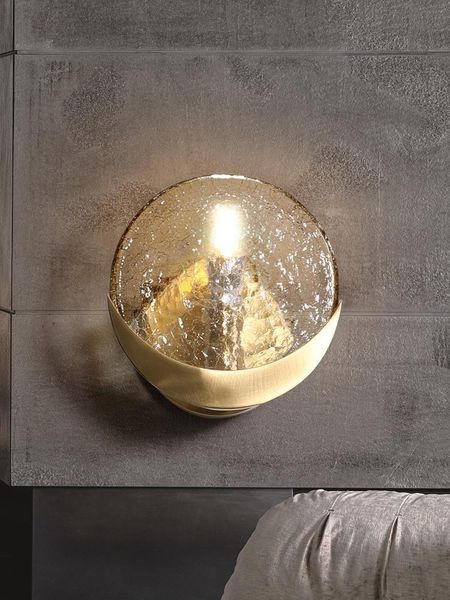 all copper crescent wall lamp postmodern light luxury creative living room aisle bedroom bedside
all copper crescent wall lamp postmodern light luxury creative living room aisle bedroom bedside