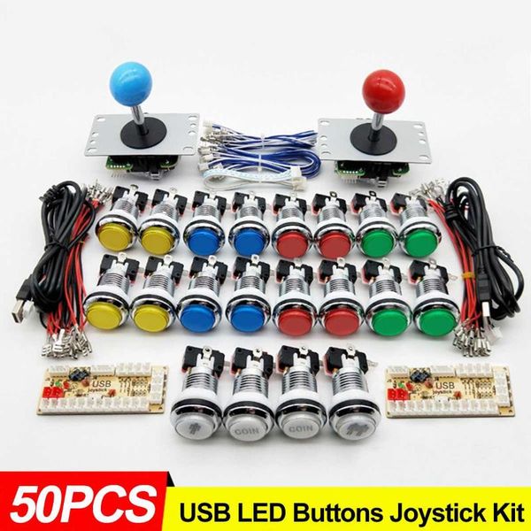 game controllers & joysticks 50pcs arcade led joystick diy kit usb sanwa and push buttons 5pin for
game controllers & joysticks 50pcs arcade led joystick diy kit usb sanwa and push buttons 5pin for