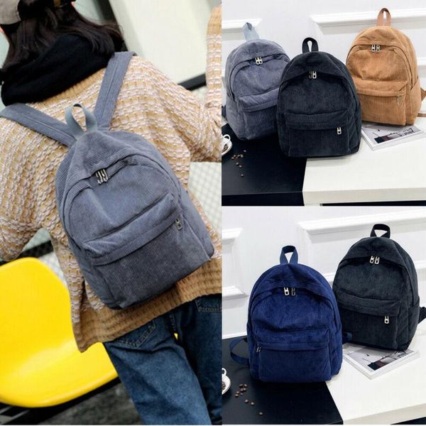 outdoor bags 2021 est fashion women's backpack travel corduroy rucksack school shoulder bag solid collage backpacks
outdoor bags 2021 est fashion women's backpack travel corduroy rucksack school shoulder bag solid collage backpacks