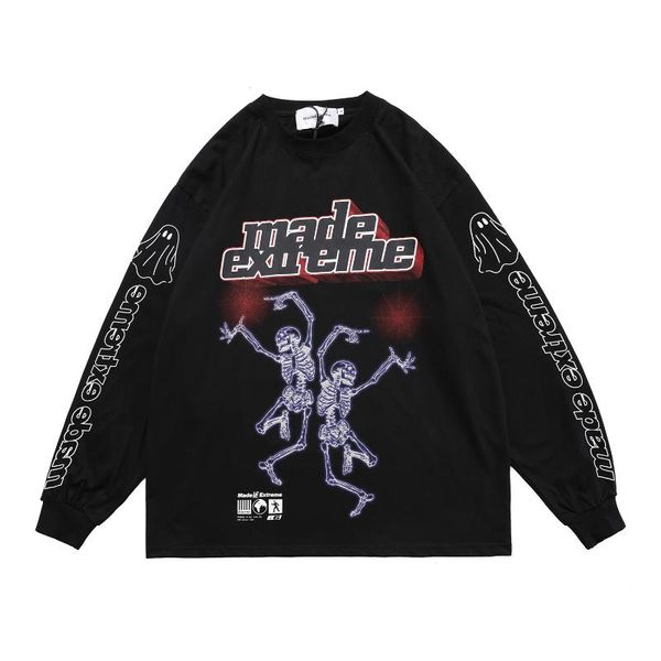 men's hoodies & sweatshirts fashion sweatshirt men funny skull letter printed women's pullover casual loose high street style stre, Black
men's hoodies & sweatshirts fashion sweatshirt men funny skull letter printed women's pullover casual loose high street style stre, Black