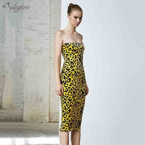summer strapless sleeveless dress female leopard slit celebrity party vestidos 210525, Black;gray
summer strapless sleeveless dress female leopard slit celebrity party vestidos 210525, Black;gray