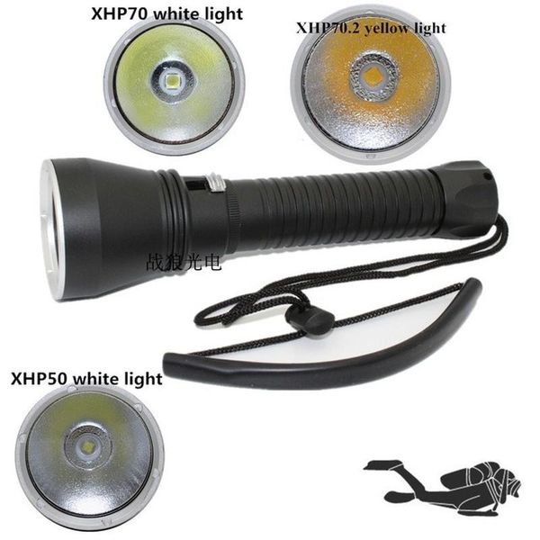 flashlights torches xhp70 led yellow/white light 4000 lumens diving 26650 underwater mj72701
flashlights torches xhp70 led yellow/white light 4000 lumens diving 26650 underwater mj72701