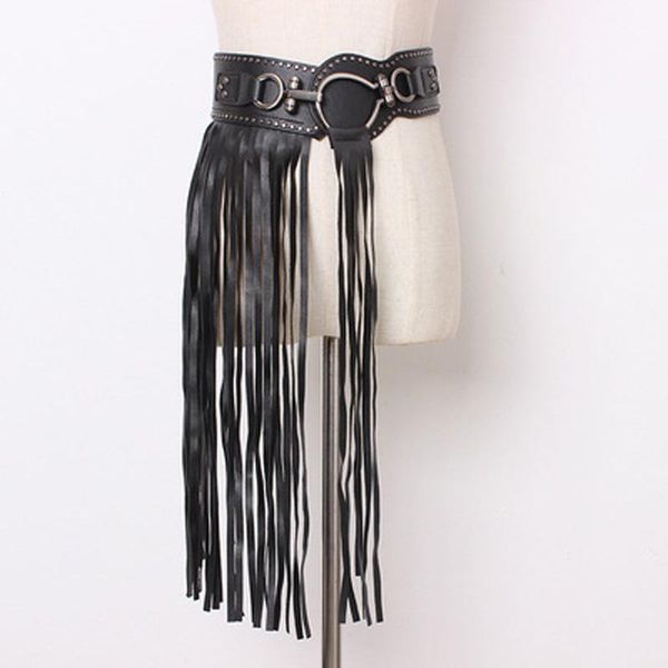 belts waist corsets punk long tassel women's wide belt elastic fashion black waistband goth accessories party catwalk, Black;brown
belts waist corsets punk long tassel women's wide belt elastic fashion black waistband goth accessories party catwalk, Black;brown