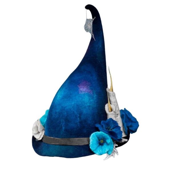 party hats creative halloween witch handmade felt magic hat for ornament masquerade costume props festival gift
party hats creative halloween witch handmade felt magic hat for ornament masquerade costume props festival gift