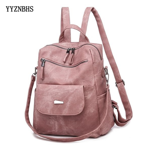leather backpack women shoulder bag vintage bagpack travel backpacks for school teenagers girls back pack women mochila feminina 210922
leather backpack women shoulder bag vintage bagpack travel backpacks for school teenagers girls back pack women mochila feminina 210922