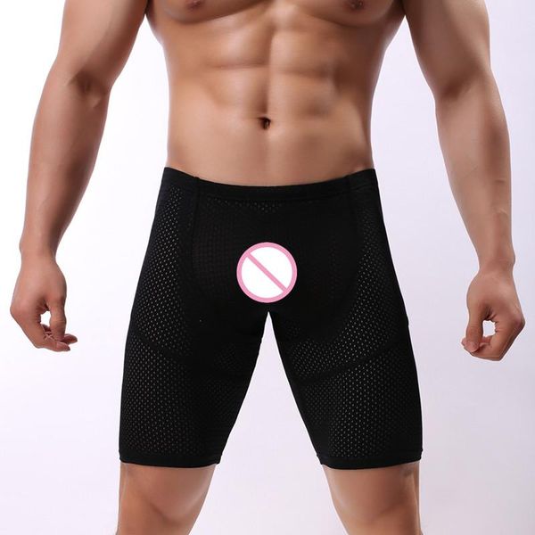 men's sleepwear fashion brand men sheer pajama bottoms male gay shorts loungewear leisure home wear, Black;brown
men's sleepwear fashion brand men sheer pajama bottoms male gay shorts loungewear leisure home wear, Black;brown