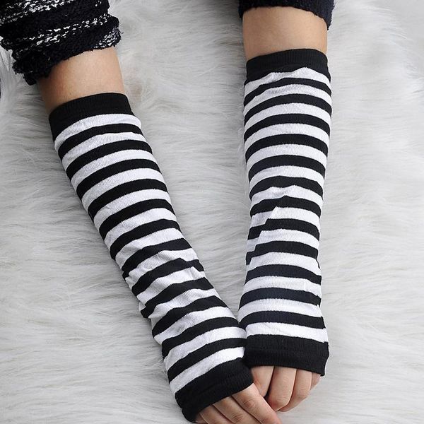 five fingers gloves 1 pair women long fingerless wrist elbow hand arm warmer work knitted mittens apparel accessories, Blue;gray
five fingers gloves 1 pair women long fingerless wrist elbow hand arm warmer work knitted mittens apparel accessories, Blue;gray