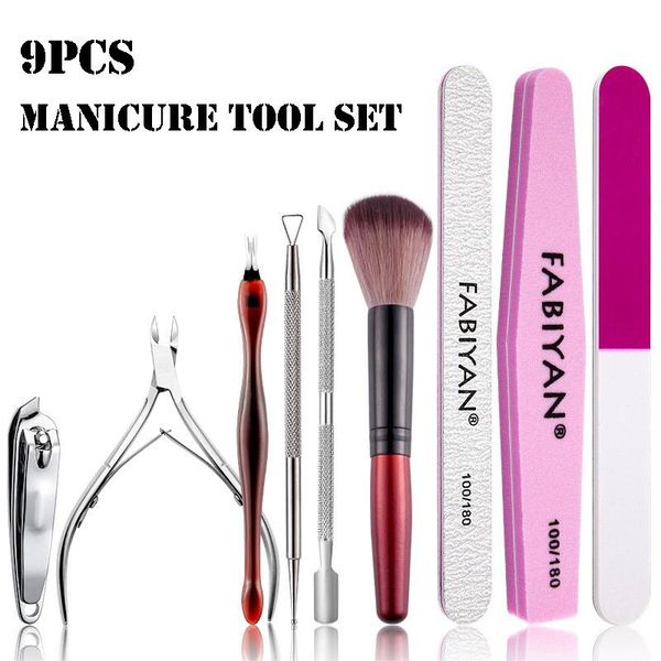 nail art tool set polishing sanding buffer file dead skin scissor cuticle pushers manicure remover tools brush dotting pen kits
nail art tool set polishing sanding buffer file dead skin scissor cuticle pushers manicure remover tools brush dotting pen kits