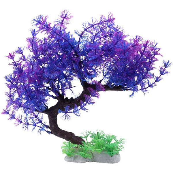 decorations fish tank aquarium accent plastic blue underwater plants 11.8" height
decorations fish tank aquarium accent plastic blue underwater plants 11.8" height