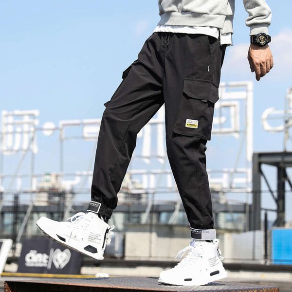 men's pants trend summer autumn loose binding velcro harem casual sports overalls batch d6fl, Black
men's pants trend summer autumn loose binding velcro harem casual sports overalls batch d6fl, Black