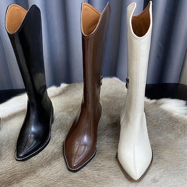 boots women's rubber white shoes zipper thigh high heels rain stiletto ladies mid calf cowboy pointy women, Black
boots women's rubber white shoes zipper thigh high heels rain stiletto ladies mid calf cowboy pointy women, Black