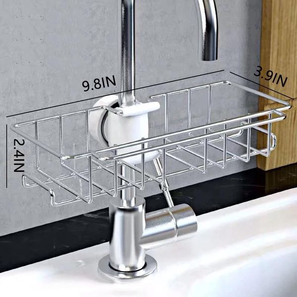 bath accessory set stainless steel faucet rack kitchen storage shelf sponge dish cloth finishing drain pool rag dry
bath accessory set stainless steel faucet rack kitchen storage shelf sponge dish cloth finishing drain pool rag dry