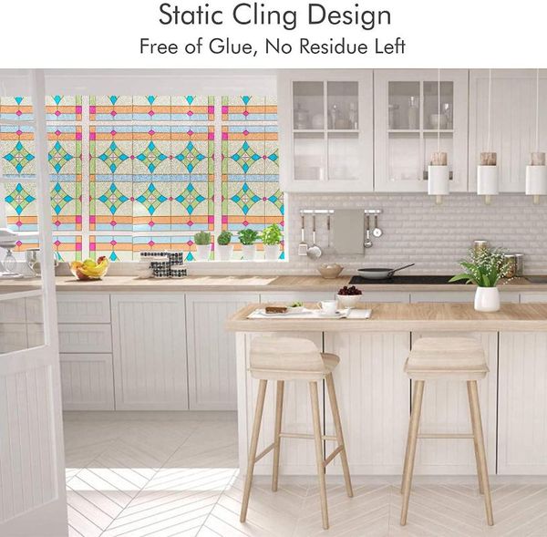 window stickers 3d rainbow film stained glass static non adhesive opaque privacy protective tint for home heat control sticker
window stickers 3d rainbow film stained glass static non adhesive opaque privacy protective tint for home heat control sticker
