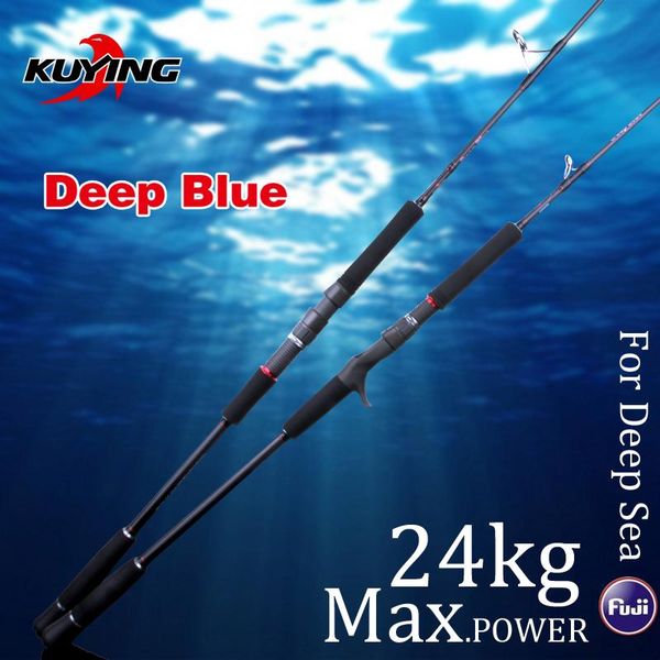 boat fishing rods kuying deep blue 1 section lure jigging rod 1.56m 1.68m casting spinning fuji parts carbon fiber cane for sea
boat fishing rods kuying deep blue 1 section lure jigging rod 1.56m 1.68m casting spinning fuji parts carbon fiber cane for sea