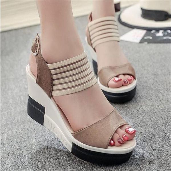 fashion women summer open toe shoes buckle strap platform sandals front rear wedges, Black
fashion women summer open toe shoes buckle strap platform sandals front rear wedges, Black