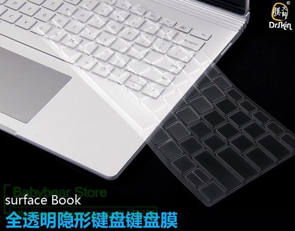 keyboard covers for surface book lapwaterproof cover film washable clear tpu 13.5''
keyboard covers for surface book lapwaterproof cover film washable clear tpu 13.5''