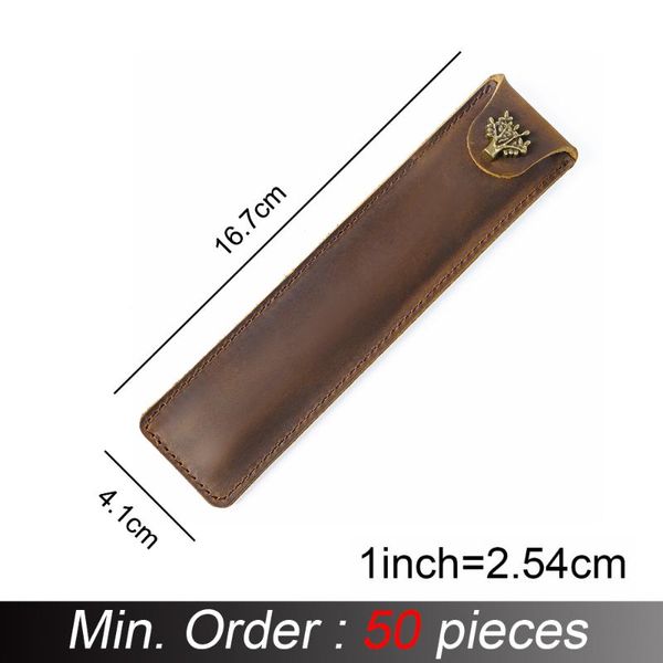 pencil bags 50 pieces / lot 170x30mm handmade genuine leather pen bag cowhide vintage retro style accessories a-t04
pencil bags 50 pieces / lot 170x30mm handmade genuine leather pen bag cowhide vintage retro style accessories a-t04