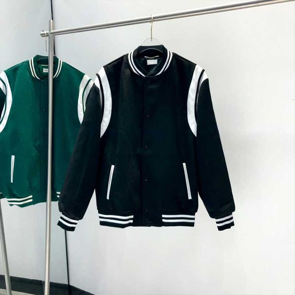fashion brand streetwear leather patchwork bomber jacket men varsity jackets embroidery coat stylish baseball women, Black;brown
fashion brand streetwear leather patchwork bomber jacket men varsity jackets embroidery coat stylish baseball women, Black;brown