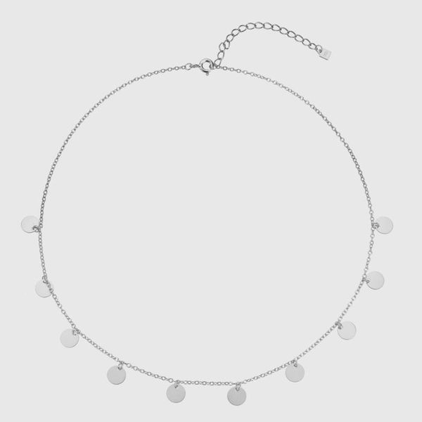 chains 925 sterling silver gold several coins pendant charm choker necklace chain women european luxury fashion fine jewelry
chains 925 sterling silver gold several coins pendant charm choker necklace chain women european luxury fashion fine jewelry