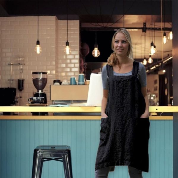 aprons fashion linen apron home decor household kitchen with pockets easy supplies for coffee shop accessories
aprons fashion linen apron home decor household kitchen with pockets easy supplies for coffee shop accessories