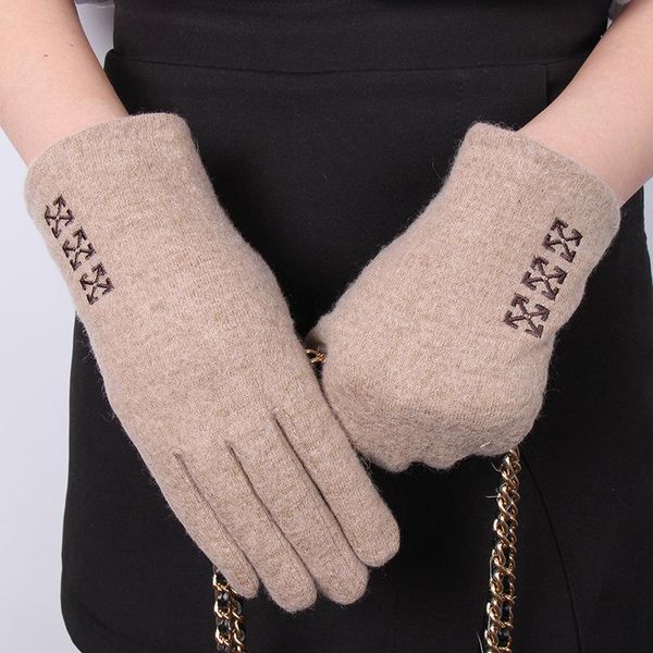 five fingers gloves classic ladies wool warm autumn and winter womens plus velvet padded touch screen outdoor windproof s2838, Blue;gray
five fingers gloves classic ladies wool warm autumn and winter womens plus velvet padded touch screen outdoor windproof s2838, Blue;gray