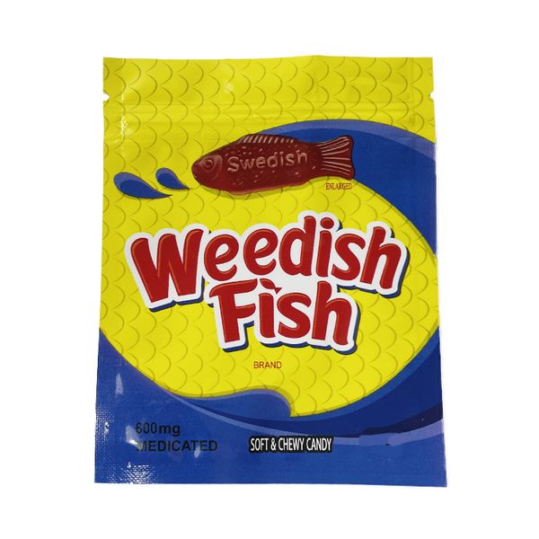 weedish fish original candy edible packaging bag 600mg zip lock smell proof gummy bags
weedish fish original candy edible packaging bag 600mg zip lock smell proof gummy bags