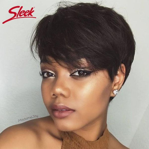 sleek short human hair wigs blonde lace front wig for women remy brazilian pixie cut fast france usa, Black;brown
sleek short human hair wigs blonde lace front wig for women remy brazilian pixie cut fast france usa, Black;brown
