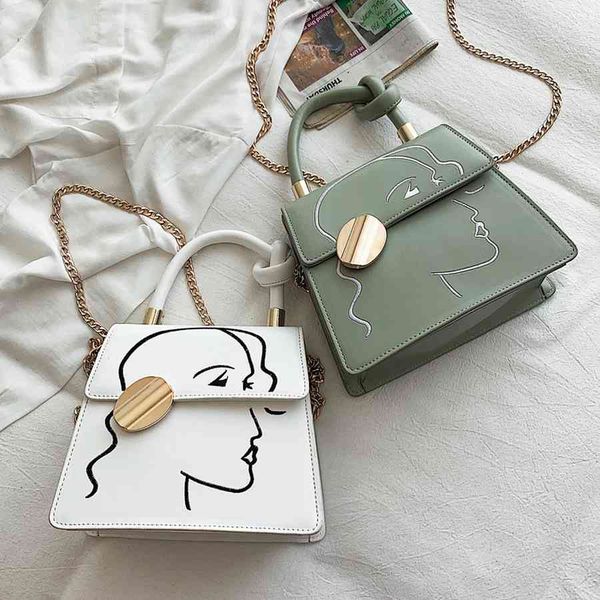 2020 brand casual cartoon pattern women crossbody bags designer handbags luxury pu leather chains shoulder bag small flap lady purses
2020 brand casual cartoon pattern women crossbody bags designer handbags luxury pu leather chains shoulder bag small flap lady purses