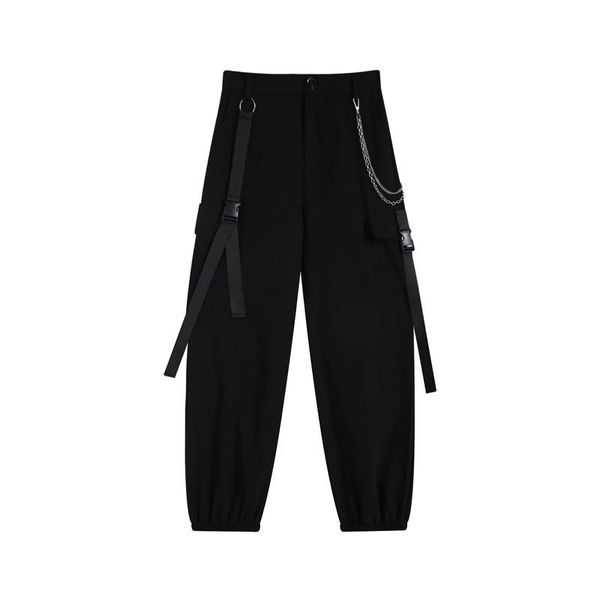 women's pants & capris black cargo harem trousers women summer thin high waist loose harajuku pantalon mujer femme gothic punk, Black;white
women's pants & capris black cargo harem trousers women summer thin high waist loose harajuku pantalon mujer femme gothic punk, Black;white
