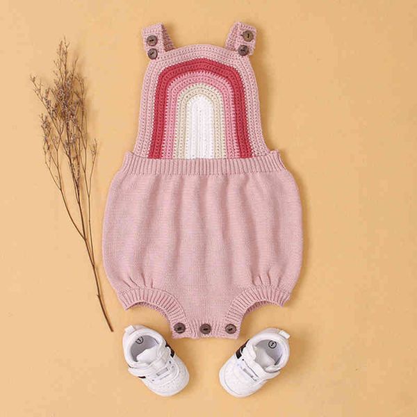 baby girls rainbow braces rompers autumn infant romper born girl clothes triangle knitting 210429, Blue
baby girls rainbow braces rompers autumn infant romper born girl clothes triangle knitting 210429, Blue