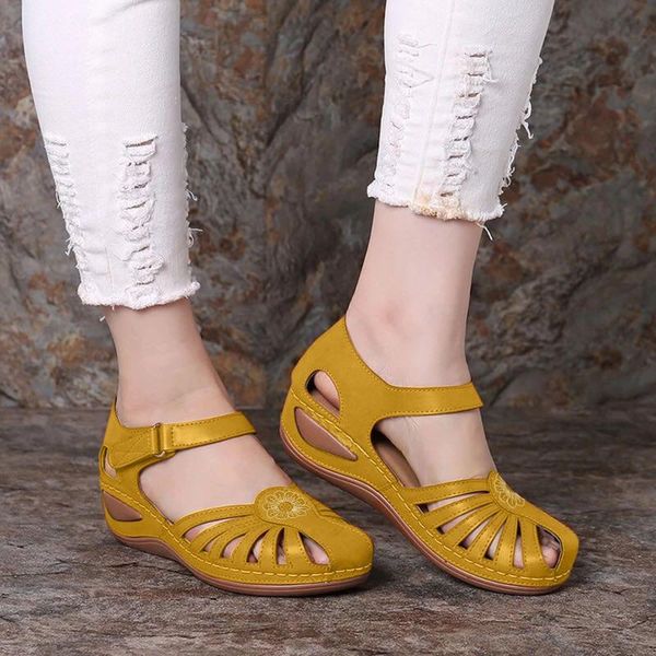 sandals fretwork flower breathable hook&loop wedges platform women's women beach shoes zapatos de mujer, Black
sandals fretwork flower breathable hook&loop wedges platform women's women beach shoes zapatos de mujer, Black