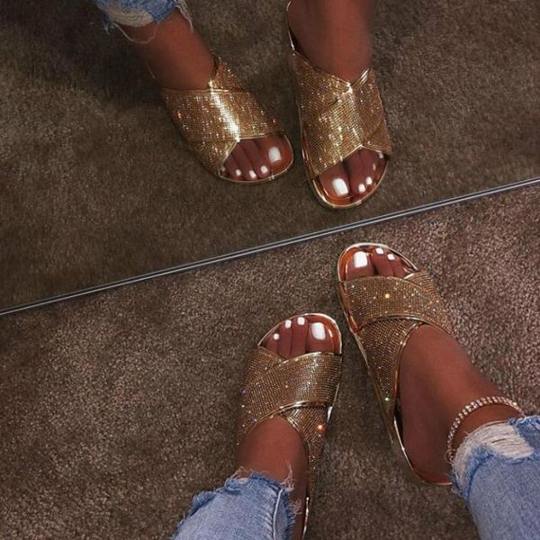 slippers 2021 women summer female bling flip flops crystal diamond out seaside beach shoes woman footwear, Black
slippers 2021 women summer female bling flip flops crystal diamond out seaside beach shoes woman footwear, Black