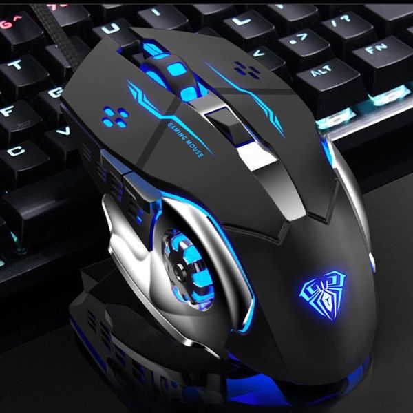 6-key gaming optical mouse usb interface computer eating chicken ergonomic engine ic positioning mice
6-key gaming optical mouse usb interface computer eating chicken ergonomic engine ic positioning mice